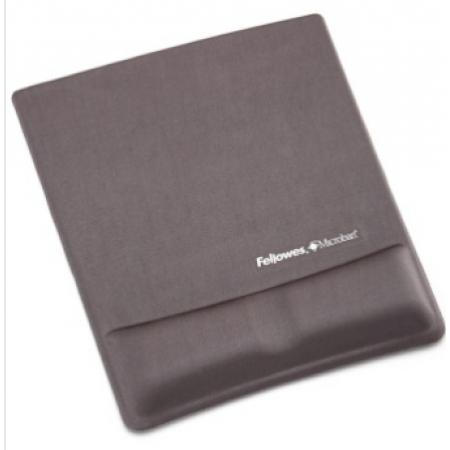 鼠标垫	范罗士Fellowes    CRC91840尊贵丝质鼠标垫(伯爵灰)