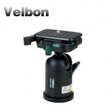 金钟（Velbon）QHD-63D 球形云台 自重350g 承重达到了6kg 搭载三方向水平器 标配QB-62大快装板长度达到72mm