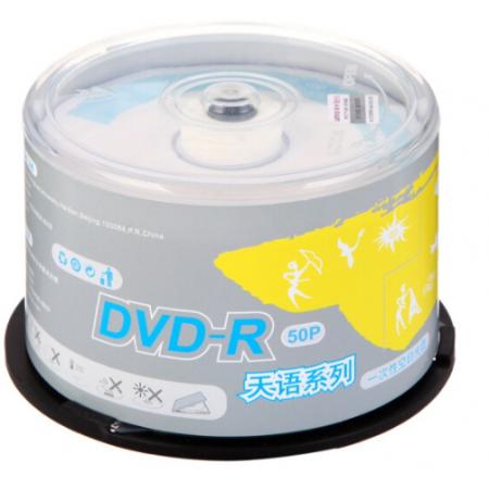 紫光（UNIS）DVD-R光盘/刻录盘 天语系列 16速4.7G 桶装50片