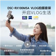索尼（SONY）DSC-RX100M5A 黑卡数码相机 Vlog视频拍摄套装 1英寸大底（蔡司镜头 高速对焦 RX100VA/黑卡5A）（漏）
