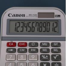 佳能Canon WS-112G 佳能金属面版计算器