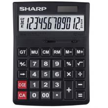 夏普SHARP CH-D12  计算器 办公商务型计算器 黑色 CH-D12 中号