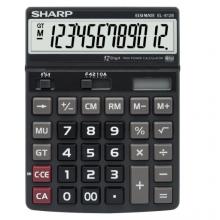 夏普 EL-8128 彩色计算器 大屏幕 大按键 显示屏幕调节 原色
