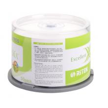 铼德(RITEK) 台产超亮可打印 DVD-R 16速4.7G 空白光盘/光碟/刻录盘 桶装50片