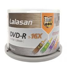 铼德(LALASAN) 打印炫彩可打印 DVD-R 16速4.7G 空白光盘/光碟/刻录盘 桶装50片