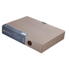 齐心(Comix) MC-55 美石系55mm/A4粘扣档案盒 文件盒 资料盒 土豪金
