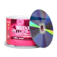 麦克赛尔（maxell）DVD-R光盘 刻录光盘 光碟 空白光盘 可打印光盘 16速4.7G台产 桶装50片