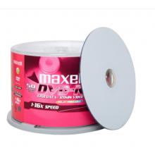 麦克赛尔（maxell）DVD-R光盘 刻录光盘 光碟 空白光盘 可打印光盘 16速4.7G台产 桶装50片