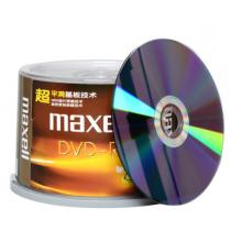 麦克赛尔（maxell）DVD-R光盘 刻录光盘 光碟 空白光盘 16速4.7G台产 紫纹黑尊桶装50片