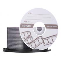 麦克赛尔（maxell）DVD-R光盘 刻录光盘 光碟 空白光盘 16速4.7G 影音系列桶装50片