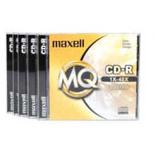 麦克赛尔（maxell）CD-R光盘 刻录光盘 光碟 空白光盘 48速700M 1片盒装，5盒/包