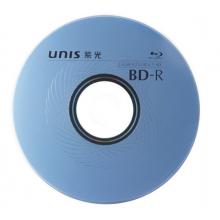 紫光（UNIS）BD-R 蓝光刻录盘 空白光碟 6速 25G 桶装10片刻录光盘