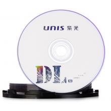 紫光（UNIS）DVD+R DL光盘/刻录盘 8速8.5G 单面双层 桶装10片 空白光盘