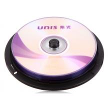 紫光（UNIS）DVD-R空白光盘/刻录盘 钻石系列 16速4.7GB 桶装10片