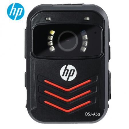 惠普（HP）DSJ-A5G执法记录仪GPS定位1296P高清现场记录仪 内置32G