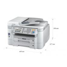 爱普生（EPSON）WF-3641 彩色多功能传真机 传真自动双面四合一