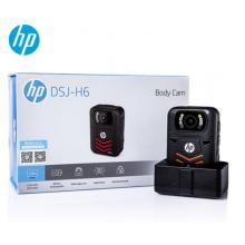 惠普（HP）DSJ-H6执法记录仪4000万像素1440P高清红外夜视现场记录仪 官方标配128G
