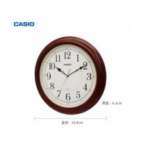 卡西欧（CASIO）IQ-121S-5PF  实木静音挂钟