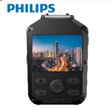 飞利浦（PHILIPS）VTR8210高清红外夜视执法仪行车记录仪现场记录仪音视频记录仪 支持GPS+1296P+256G内存