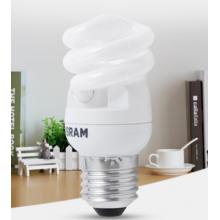 欧司朗(OSRAM)T2迷你全螺旋型节能灯 E27大口 暖白色2700K/日光色6500K 8W