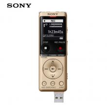 索尼（SONY）录音笔ICD-UX570F 4GB 金色 智能降噪升级款 专业线性录音棒 商务学习采访支持内录