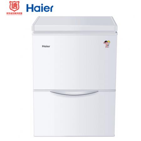 海尔（Haier） 120升立卧组合单温冰柜 小型迷你节能组合冰箱 LW-120A