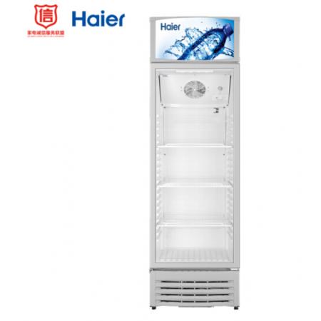 海尔（Haier）220升风冷双层门防凝露冰柜 商用冷藏饮料冷柜 SC-228D