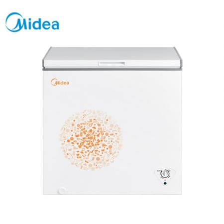 美的(Midea)203升  商用冷藏冷冻变温转换冷柜 一级能效单温卧式冰箱（白色） BD/BC-203KM(E)