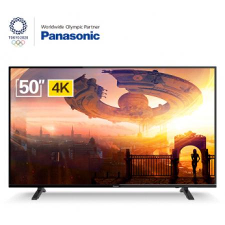 松下（Panasonic）TH-50GX580C 50英寸人工智能蓝牙语音全面屏4K超清 2G+16G开机无广告 教育 电视机