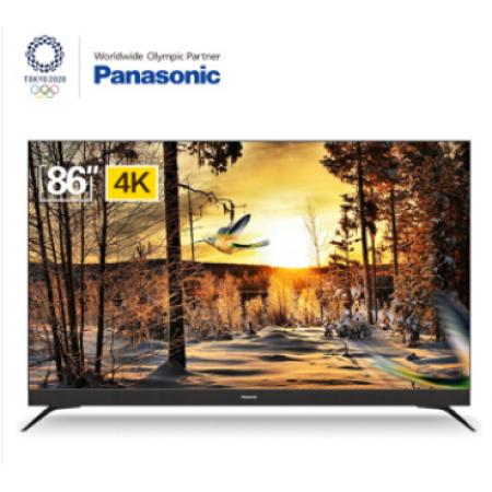 松下（Panasonic） 86英寸超大屏人工智能语音4K超清 4G+64G液晶电视机 