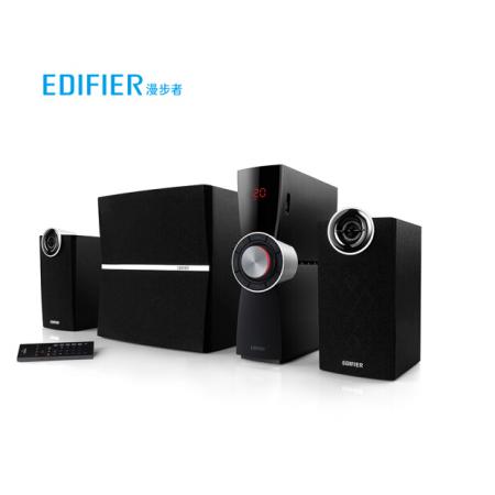 漫步者（EDIFIER）C2XB 外置功放 2.1多媒体蓝牙音箱 音响 电脑音箱 黑色 