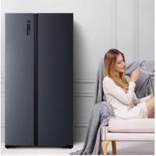 海信（Hisense）532升对开门变频无霜净味冰箱 节能静音纤薄大容量双开门BCD-532WFK1DPQ