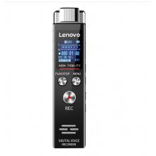 联想(Lenovo)录音笔B613 8G专业微型高清远距无损录音降噪便携录音器 学习培训商务会议采访铁灰色