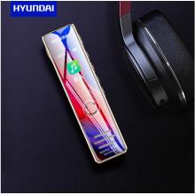 现代（HYUNDAI ）HY-K607彩屏录音笔8G金色专业智能高清降噪隐形微型录音器转文字会议商务大容量