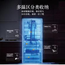 松下（Panasonic）498升多门冰箱 深丝银 全开抽屉 抗菌除异味 变频风冷无霜 新鲜冻结 NR-E531TG-S