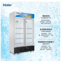 海尔 Haier 立式透明门冷藏饮料冰柜  SC-650HL(商流)