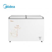 美的(Midea)271升  双箱双温冷柜 蝶形门侧掀门 左冷藏右冷冻 白色 BCD-271VMQ