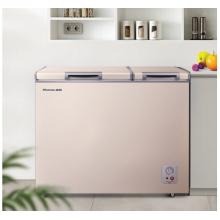 海信(Hisense) 206升一级能效双温冰柜 养鲜净化 冷冻冷藏保鲜柜节能商用冷柜双开冰箱钛空金BCD-206NUD
