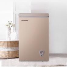 海信 (Hisense) 100升 一级能效冷藏冷冻转换冰柜 小型冷柜云鸿减霜 金色BD/BC-100NUD