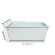 美菱（MELING）商用单温一室冷柜 玻璃门冷冻加深岛柜 大容量冰柜SC/SD-709GYT