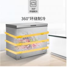 美菱(MELING)207升 冰柜 电脑控温一级能效 商用冷藏冷冻转换冷柜 节能单温卧式 BC/BD-207DTE