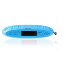飞利浦(PHILIPS)SBM130BLU U盘插卡音箱 便携时尚迷你音响 双喇叭立体声 FM收音机 功能音响 蓝色