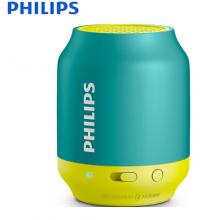 飞利浦(PHILIPS)BT25A 迷你无线蓝牙小音箱 户外便携音箱 车载音响电脑音响 蓝色