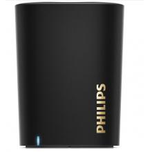 飞利浦(PHILIPS)BT100B 音乐精灵 无线蓝牙音箱 便携迷你口袋音箱 车载防滑 手机/电脑小音响 低音炮 黑色 