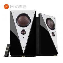 惠威HiVi T200MKII 2.0声道无线HiFi蓝牙音箱 笔记本台式电脑音响