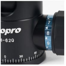 富图宝(Fotopro) FPH-62Q 专业脚架球型云台 黑色