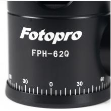富图宝(Fotopro) FPH-62Q 专业脚架球型云台 黑色