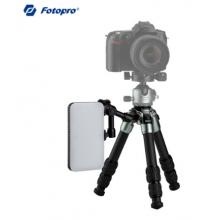 富图宝（Fotopro）P4MINI+P-4H 碳纤维便携式脚架 双全景云台迷你脚架