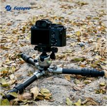富图宝（Fotopro）P4MINI+P-4H 碳纤维便携式脚架 双全景云台迷你脚架