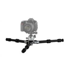 富图宝（Fotopro）P4MINI+P-4H 碳纤维便携式脚架 双全景云台迷你脚架